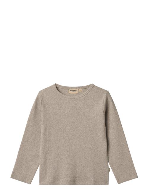 T-Shirt L/S Milo Wheat Grey