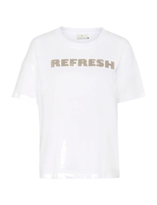 Kalunda T-Shirt Kaffe White