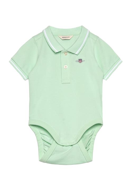 Contrast Tp Pique Body GANT Green