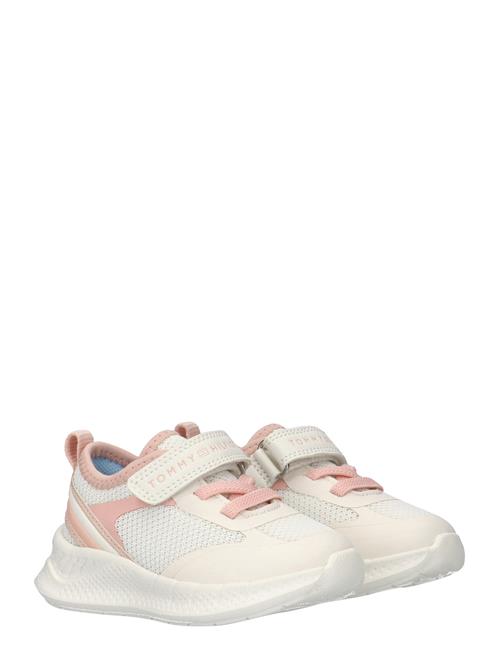 Tommy Hilfiger Low Cut Lace-Up/Velcro Sneaker Tommy Hilfiger White