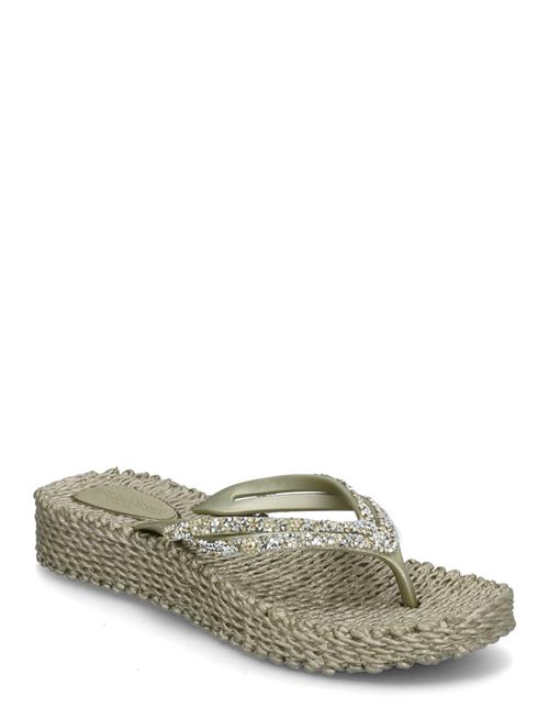 Flip Flop On Platform Sole Ilse Jacobsen Green
