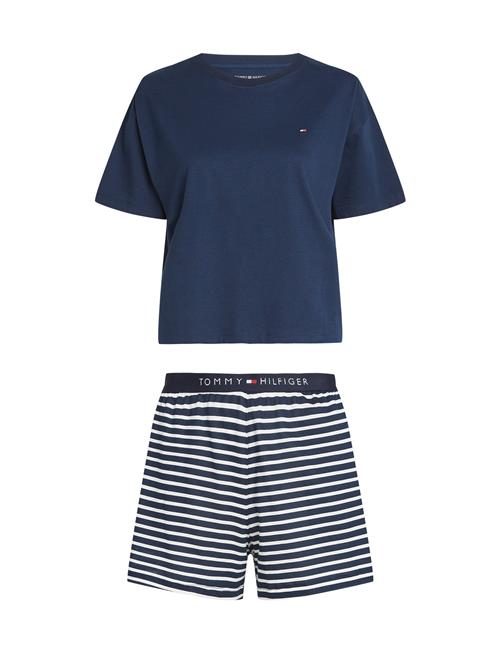 Ss Prt Pj Short Set Tommy Hilfiger Blue