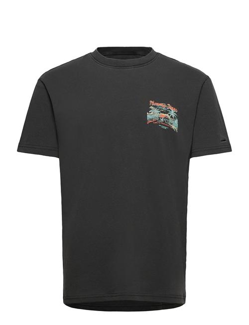 Tjm Reg Cabana Ss Tee Ext Tommy Jeans Black
