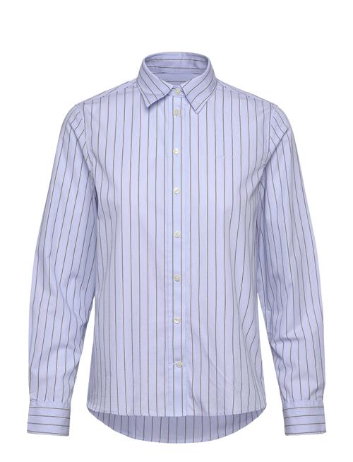 Reg Poplin Thin Striped Shirt GANT Blue