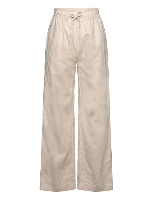 Cotton Linen Pants GANT Beige