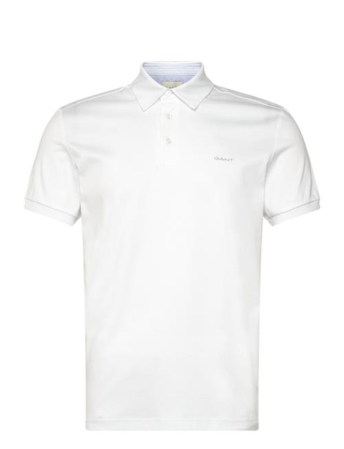 Mercerized Ss Polo GANT White