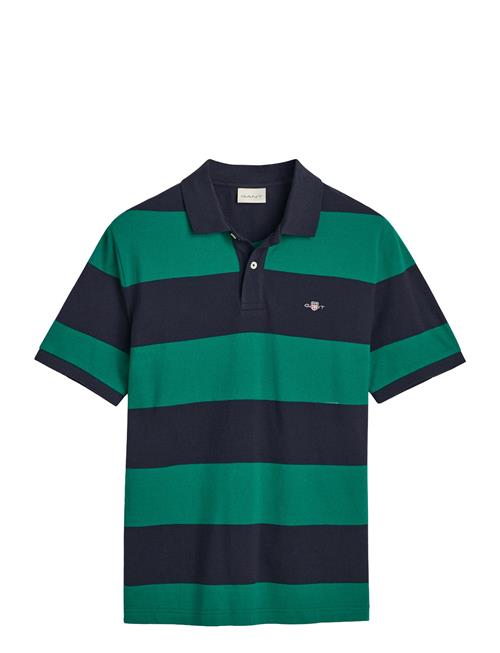 Block Stripe Polo GANT Green
