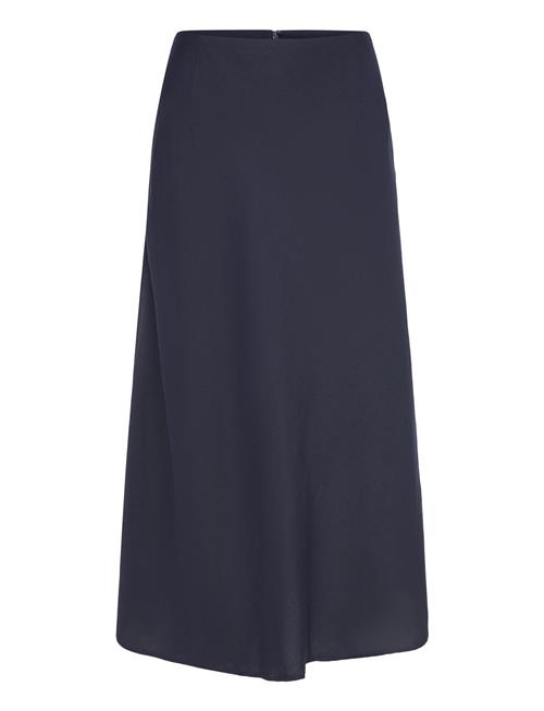 Linen Blend Skirt GANT Navy