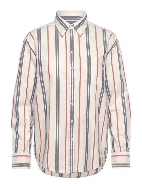 Rel Archive Oxford Striped Shirt GANT Cream