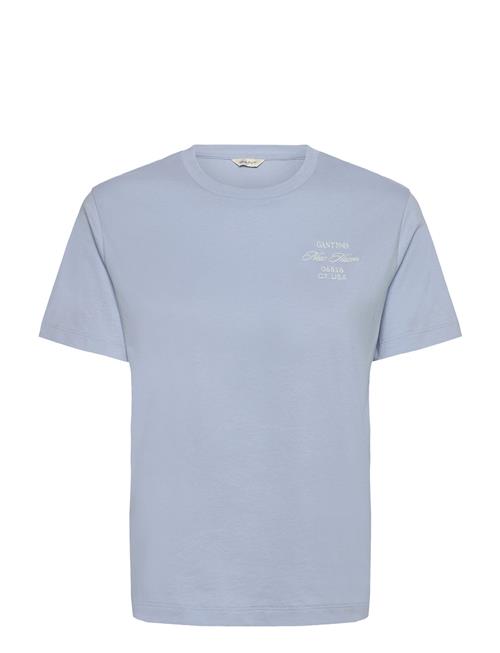 Reg Graphic Ss T-Shirt GANT Blue