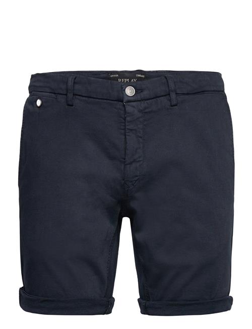 Benni Short Shorts Regular Hyperchino Color Xlite Replay Black
