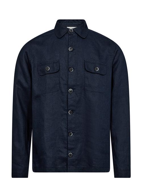 Bs Adamos Overshirt Shirt Bruun & Stengade Navy