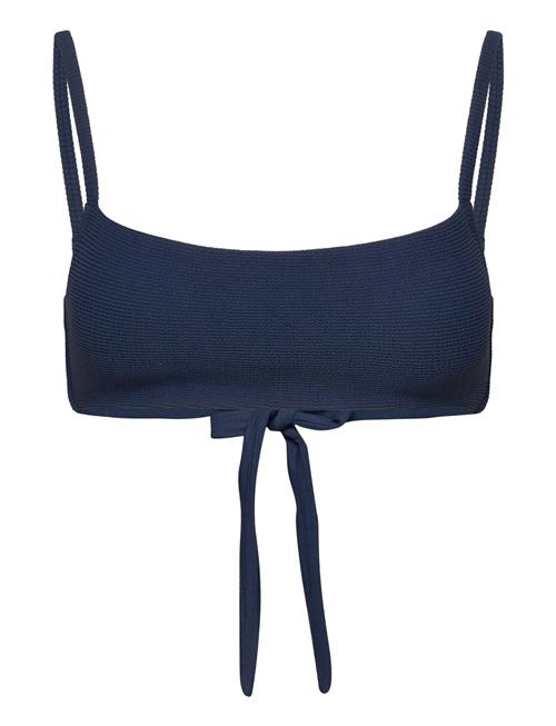 Textured Bikini Top Lexington Clothing Navy
