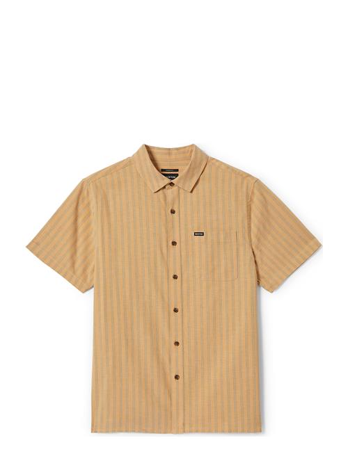 Cru Oxford Stripe S/S Wvn Brixton Yellow