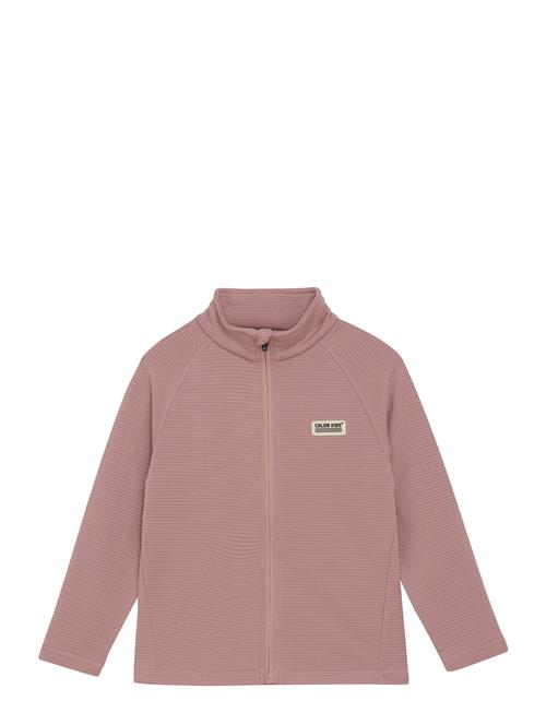 Fleece Stretch Jacket Color Kids Pink