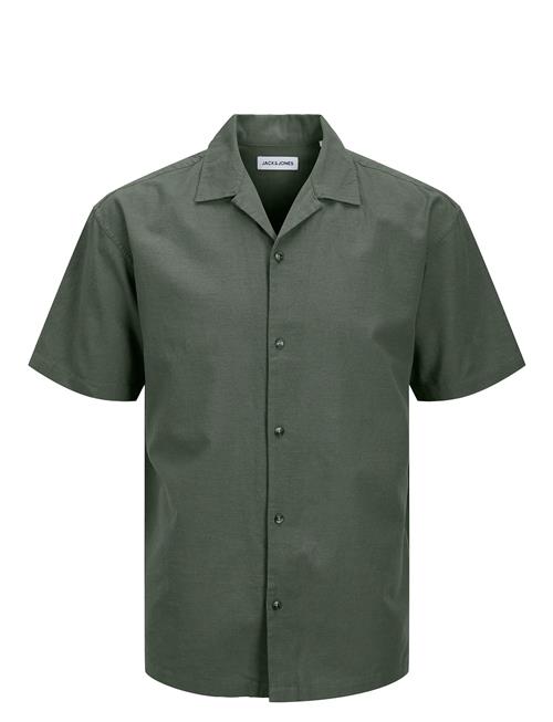 Jack & Jones Jjesummer Resort Shirt Ss Sn Jack & J S Green
