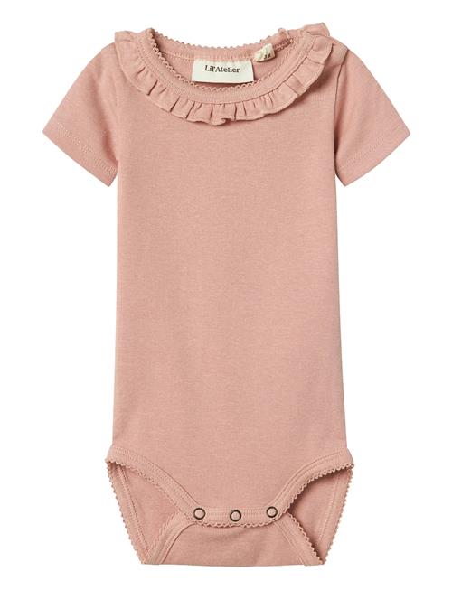 Nbflalo Tem Ss Slim Body Lil Lil'Atelier Pink