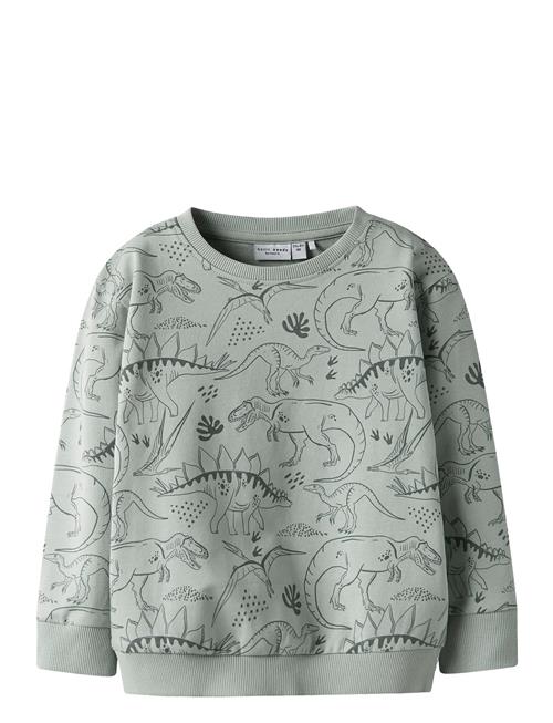 Nmmvermo Aop Ls Nreg Sweat Unb Name It Grey