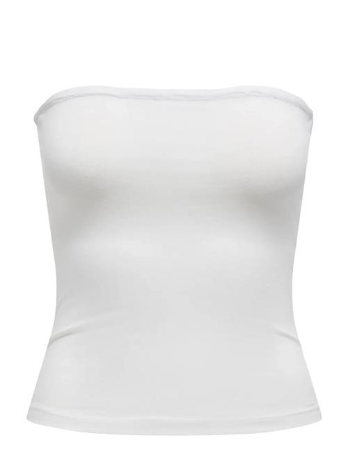 Onllive Love Life Tube Top Jrs ONLY White