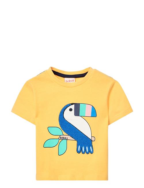 Knit T-Shirt Boboli Yellow