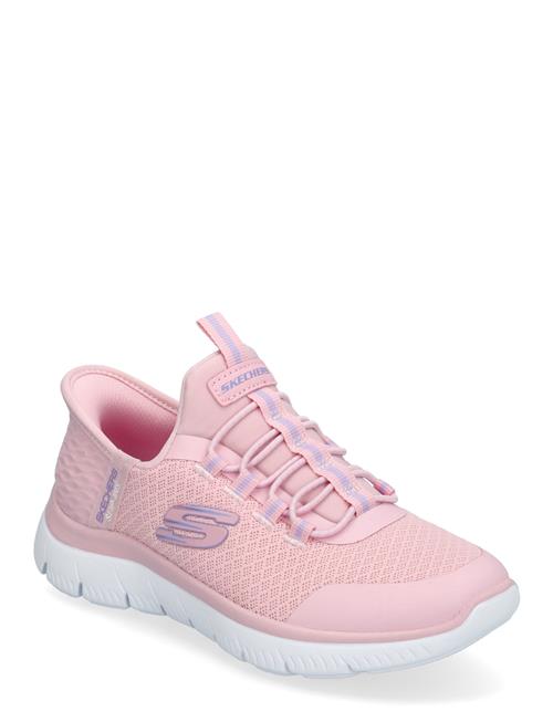 Girls Summits Skechers Pink