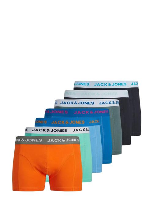 Jack & Jones Jaccarl Solid Trunks 7 Pack Jack & J S Patterned