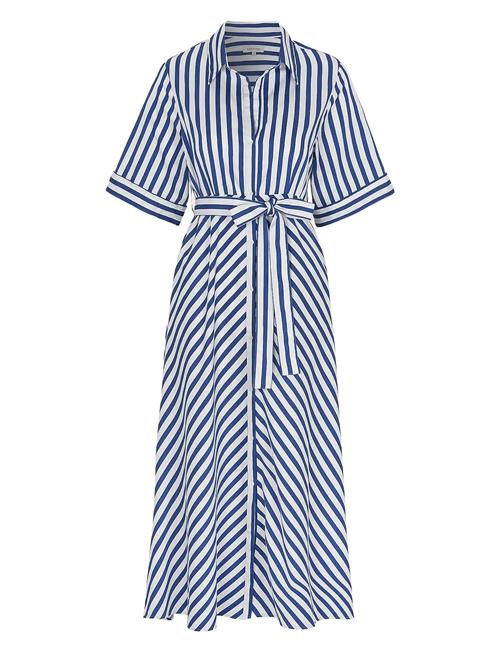 Astrid Striped Dress Newhouse Navy