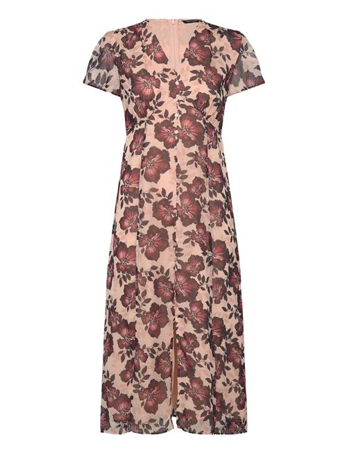 Elyse S/S Tea Dress French Connection Pink