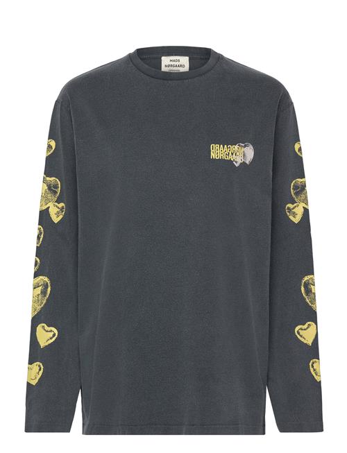 Cotton Jersey Jerry Tee Ls Mads Nørgaard Black