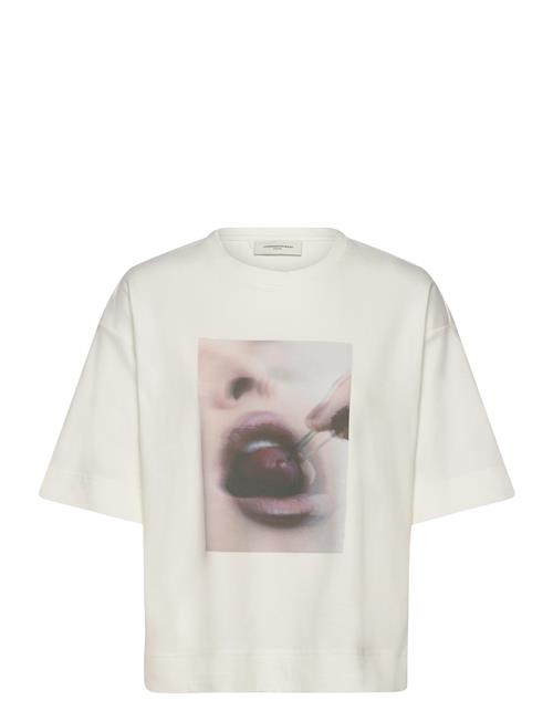 Cmmuse-Tee Is A T-Shirt In A Premium, Heavy Cotton Material That Keeps Its Shape Copenhagen Muse White