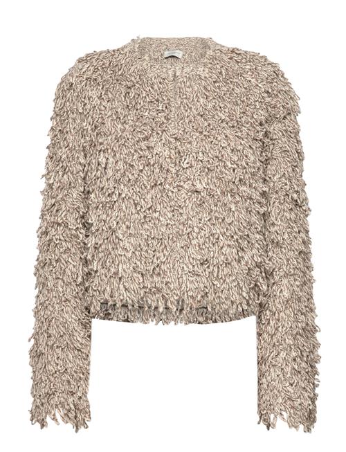 Cmtangle-Cardigan Is A Cardigan In A Mottled Loop Knit Wool Material With Long S Copenhagen Muse Gold
