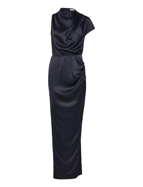 Iris Satin Dress Ahlvar Gallery Navy
