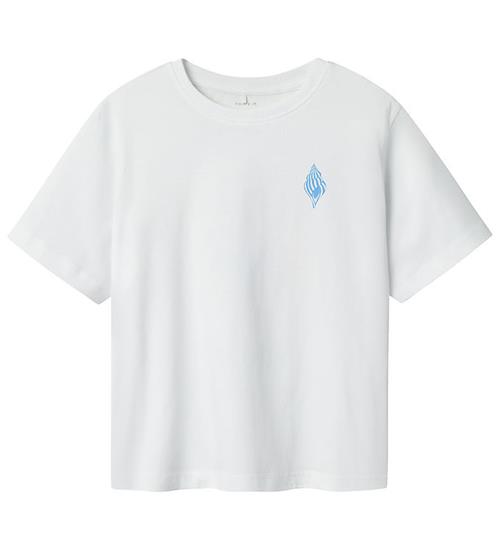 Name It T-shirt - NkfJassa - Lucent White