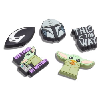 Crocs 5P Jibbitz The Mandalorian Flerfarvet One Size Barn