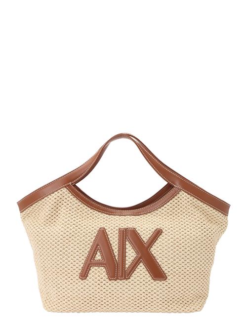 ARMANI EXCHANGE Shopper 'Sandy'  lysebeige / brun