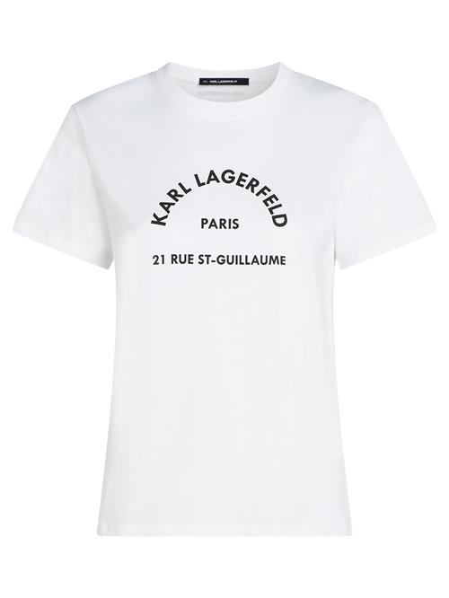Karl Lagerfeld Shirts 'Rue St-Guillaume'  sort / hvid