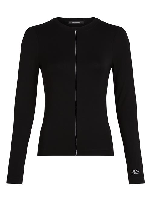 Karl Lagerfeld Shirts  sort / offwhite