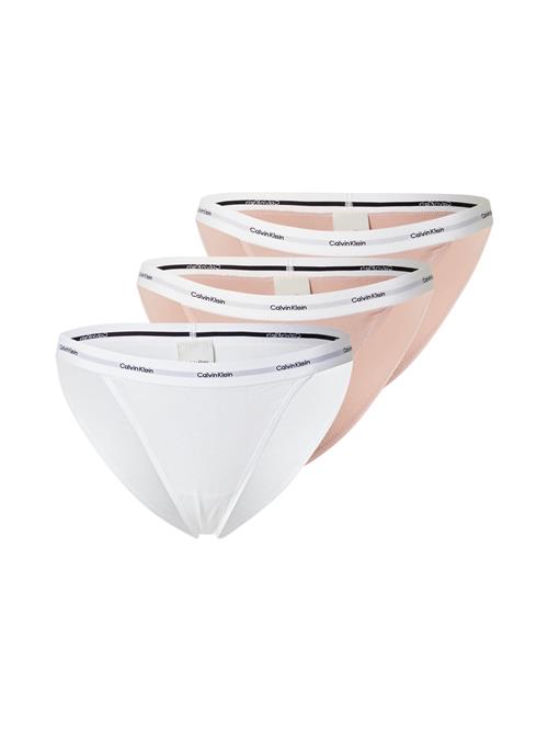 Calvin Klein Underwear Slip  lyserød / sort / hvid