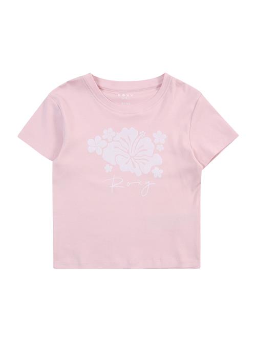 ROXY Funktionsskjorte 'BABY ONE MORE'  lyserød / hvid