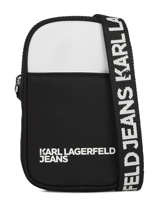 KARL LAGERFELD JEANS Smartphone-etui  sort / hvid