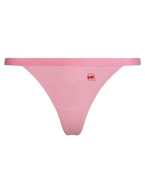 Karl Lagerfeld String 'Ikon'  lyserød / rød
