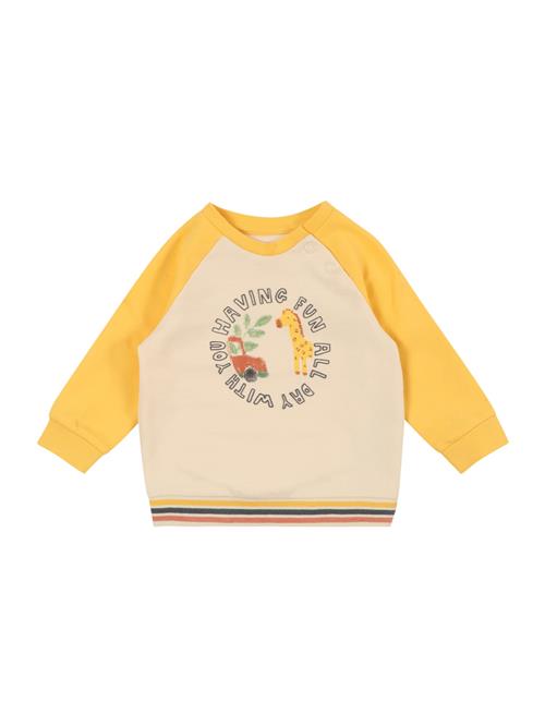 Se s.Oliver Sweatshirt  beige / brun / gul ved About You