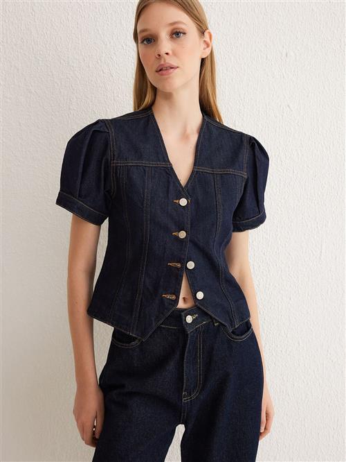 Trendyol Bluse  mørkeblå