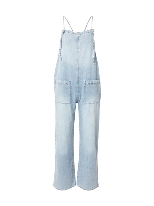 Monki Overalljeans  lyseblå