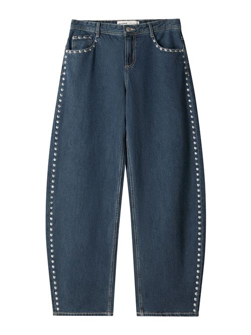 Bershka Jeans  navy / sølv