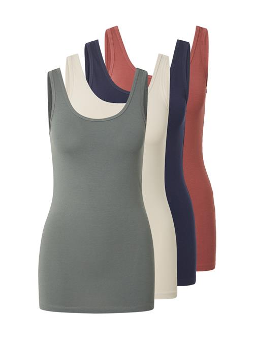 ONLY Overdel 'ONLLIVE LUV'  navy / stone / khaki / rustrød