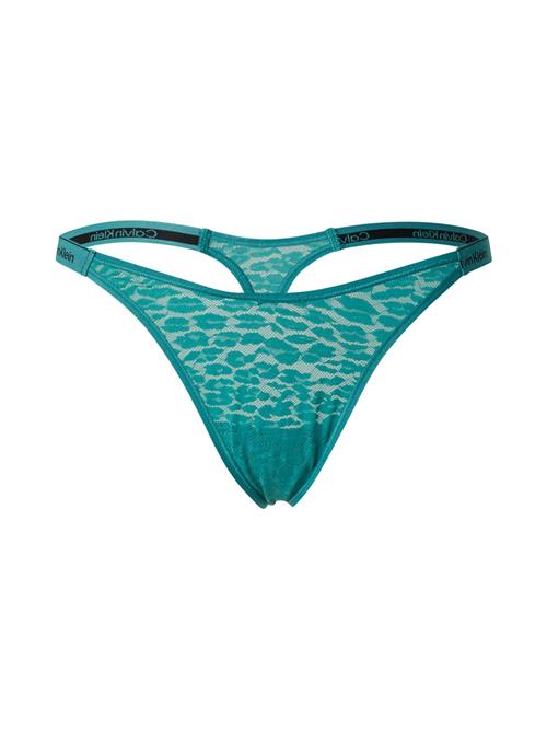 Calvin Klein Underwear String  petroleum / sort