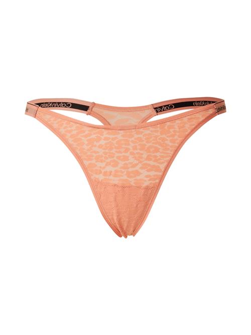 Calvin Klein Underwear String  grå / pudder / sort