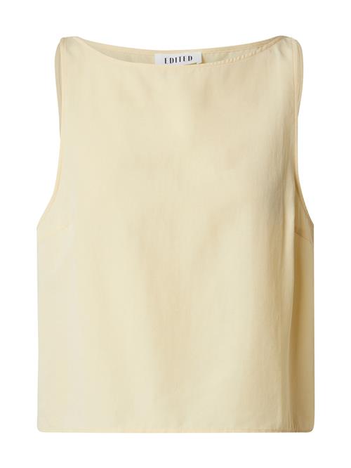 EDITED Bluse 'Canice'  beige / creme / gul