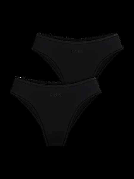 Björn Borg Soft Touch Cheeky Briefs 2-pack Sort, XXL